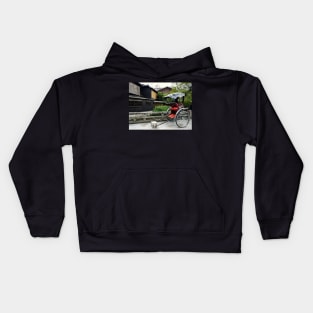 Empty rickshaw Kids Hoodie